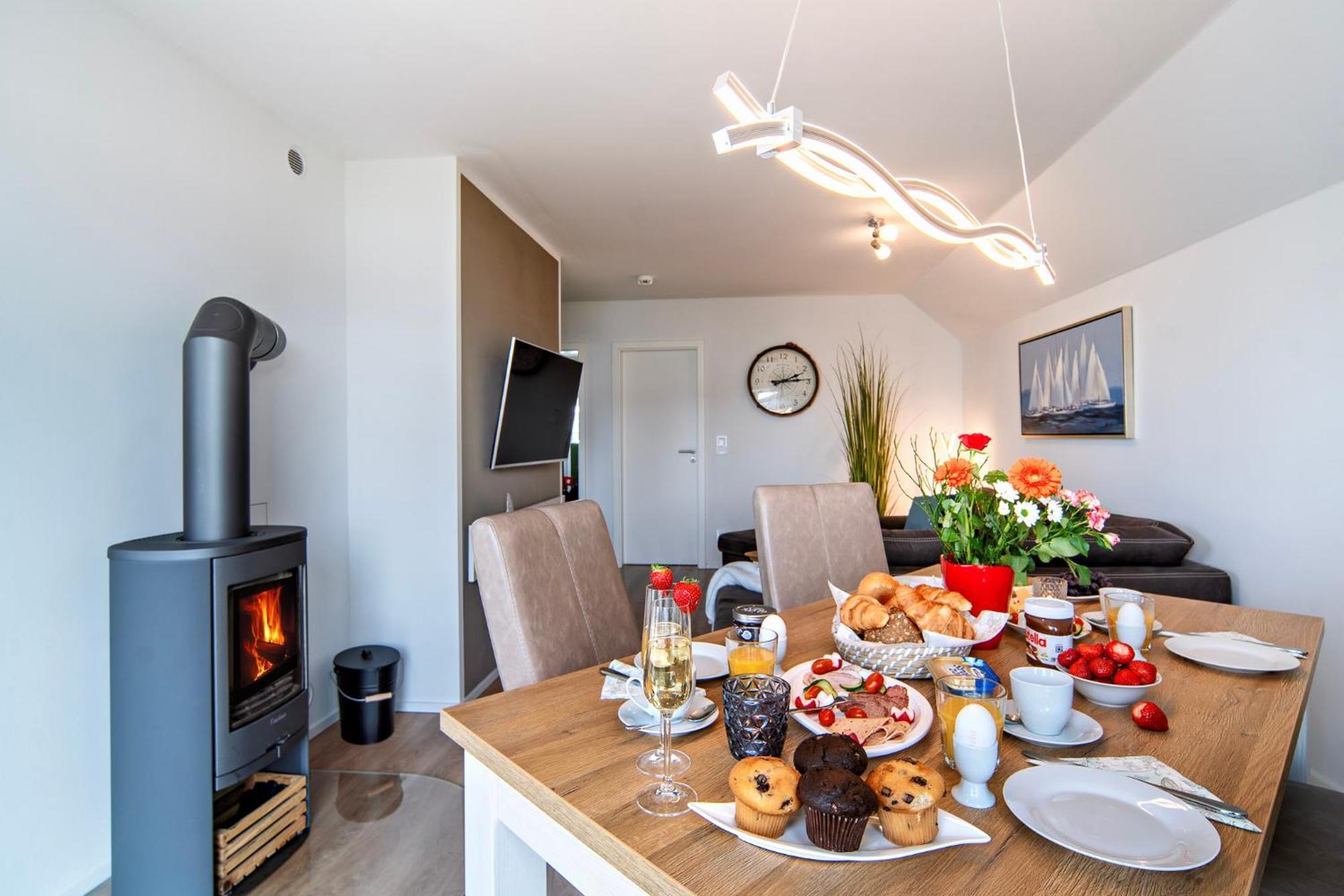 Fewo Raeuberhoehle By Seeblick Ferien Oro, Kamin, Sauna Olpenitz Exterior foto